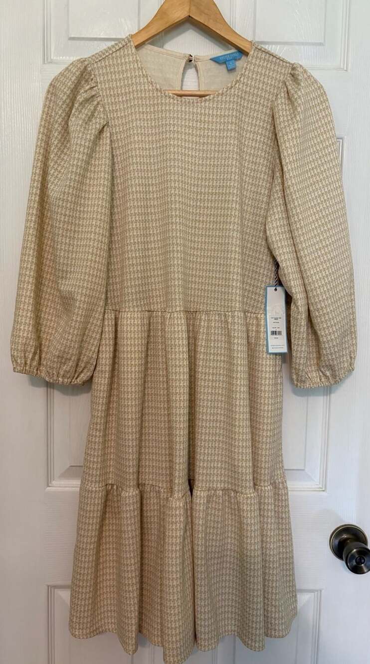 NWT Women's DRAPER JAMES RSVP™ Tiered Skater Dress, Small